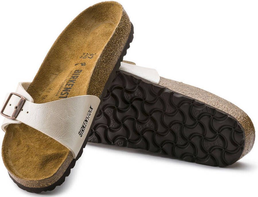 Birkenstock Madrid BS dames sandaal wit - Foto 3