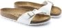 Birkenstock Madrid BS dames sandaal wit - Thumbnail 18