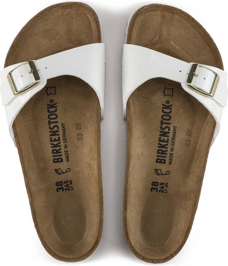Birkenstock Madrid BS dames sandaal wit