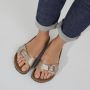 Birkenstock Madrid Dames Slippers Graceful Taupe Narrow fit | Taupe | Imitatieleer - Thumbnail 14