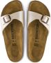 Birkenstock Madrid Dames Slippers Graceful Pearl White Regular-fit Wit Imitatieleer - Thumbnail 2