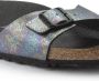 Birkenstock Madrid Dames Slippers Iridescent Black Regular fit | Zwart | Microvezel - Thumbnail 8