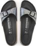 Birkenstock Madrid Dames Slippers Iridescent Black Regular fit | Zwart | Microvezel - Thumbnail 11