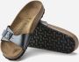 Birkenstock Madrid Dames Slippers Metallic Black Narrow fit | Zwart | Imitatieleer - Thumbnail 13
