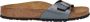Birkenstock Madrid Dames Slippers Metallic Black Narrow fit | Zwart | Imitatieleer - Thumbnail 17