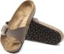 Birkenstock Madrid Dames Slippers Mocha Regular fit | Bruin | Imitatieleer - Thumbnail 6