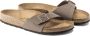 Birkenstock Madrid Dames Slippers Mocha Regular fit | Bruin | Imitatieleer - Thumbnail 7