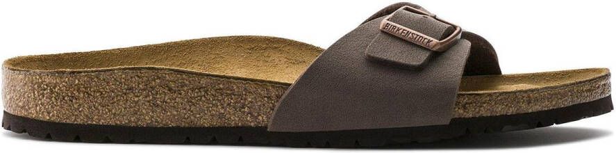 Birkenstock Madrid Slippers Mocha Regular fit | Bruin | Imitatieleer - Foto 10