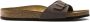 Birkenstock Madrid Dames Slippers Mocha Regular fit | Bruin | Imitatieleer - Thumbnail 10