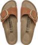 Birkenstock Madrid Nubuck Leather Big Buckle oranje narrow sandalen dames (1022709) - Thumbnail 12