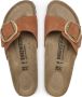 Birkenstock Madrid Nubuck Leather Big Buckle oranje narrow sandalen (1022709) - Thumbnail 12