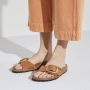 Birkenstock Madrid Nubuck Leather Big Buckle oranje narrow sandalen (1022709) - Thumbnail 8