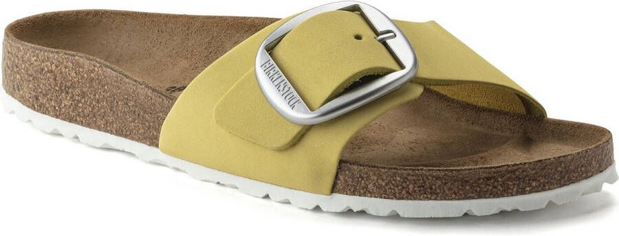 Birkenstock Madrid Dames Slippers Popcorn Nubuck Big Buckle Narrow-fit