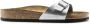Birkenstock Madrid Dames Slippers Silver Regular fit | Zilver | Imitatieleer - Thumbnail 5