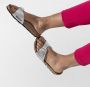 Birkenstock Madrid Dames Slippers Silver Regular fit | Zilver | Imitatieleer - Thumbnail 14
