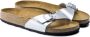 Birkenstock Madrid Dames Slippers Silver Regular fit | Zilver | Imitatieleer - Thumbnail 15