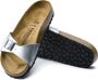Birkenstock Madrid Dames Slippers Silver Regular fit | Zilver | Imitatieleer - Thumbnail 8
