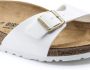 Birkenstock Madrid Dames Slippers White Patent Regular fit | Wit | Imitatieleer - Thumbnail 10