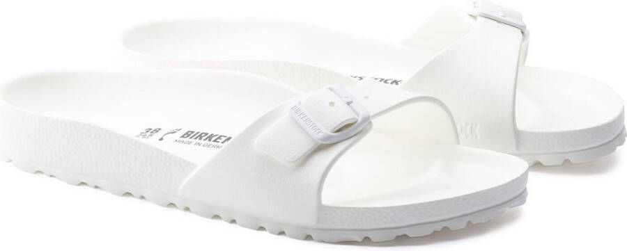 Birkenstock Madrid EVA Heren Slippers White Regular-fit Wit EVA