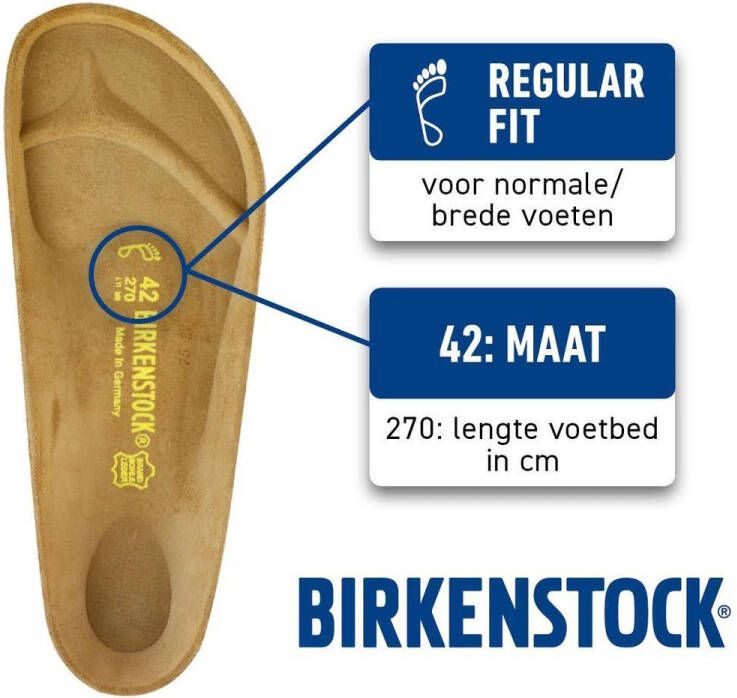 Birkenstock Madrid regular Birko-Flor Dames Slippers Gold