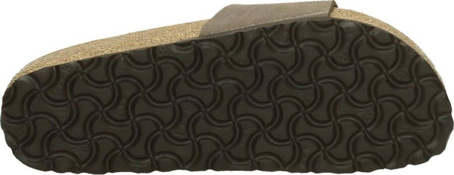 Birkenstock Madrid Sportieve slippers Dames Bruin Mocca BFNB