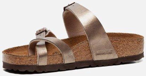 Birkenstock Mayari BF Regular Dames Slippers Graceful Taupe