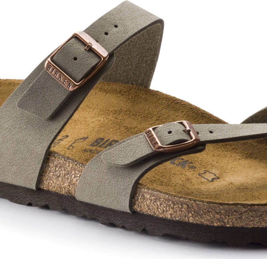 Birkenstock Mayari BFBC Regular Dames Slippers Stone