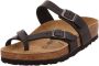 Birkenstock Mayari Dames Slippers Black Regular fit | Zwart | Nubuck - Thumbnail 4