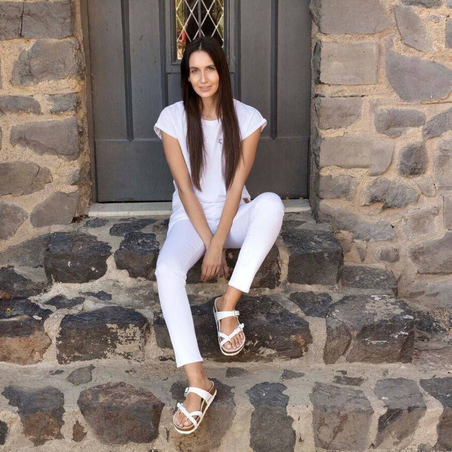 Birkenstock Mayari Dames Slippers Regular fit White - Foto 8