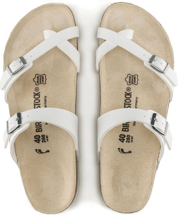 Birkenstock Mayari Dames Slippers Regular fit White