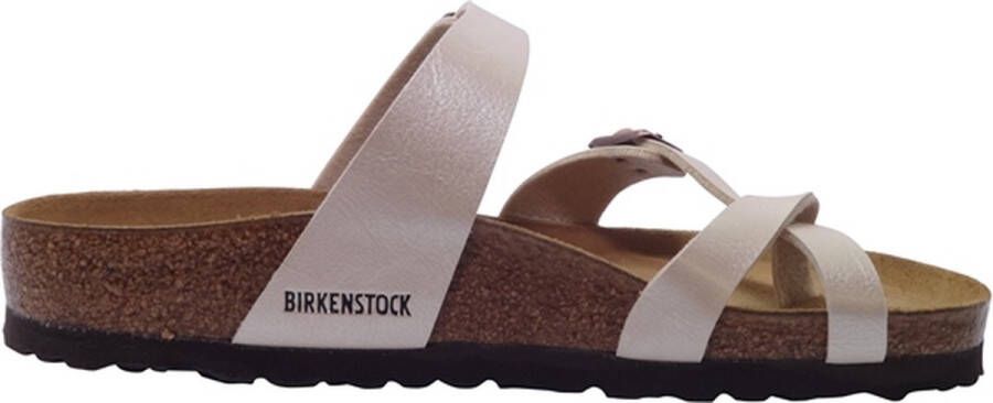 Birkenstock Mayari BF Graceful Regular Dames Slippers Pearl White - Foto 11