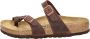 Birkenstock Women's Mayari Natural Leather Oiled Sandalen Regular bruin - Thumbnail 9