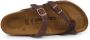 Birkenstock Women's Mayari Natural Leather Oiled Sandalen Regular bruin - Thumbnail 7