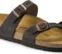 Birkenstock Women's Mayari Natural Leather Oiled Sandalen Regular bruin - Thumbnail 11