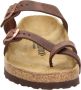 Birkenstock Women's Mayari Natural Leather Oiled Sandalen Regular bruin - Thumbnail 12