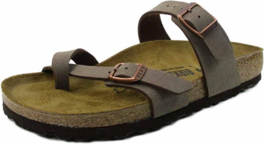 Birkenstock Mayari Slippers Mocha Regular fit | Bruin | Imitatieleer - Foto 14