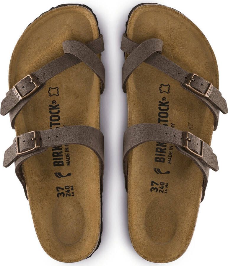 Birkenstock Mayari Slippers Mocha Regular fit | Bruin | Imitatieleer - Foto 10