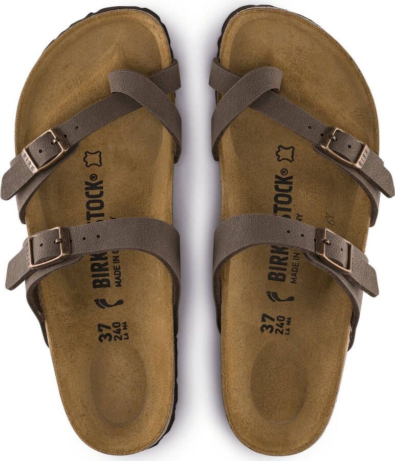 Birkenstock Mayari Slippers Mocha Regular fit | Bruin | Imitatieleer - Foto 10