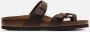 Birkenstock Sliders Brown - Thumbnail 5
