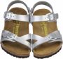 Birkenstock Rio Slippers Meisjes zilver - Thumbnail 7