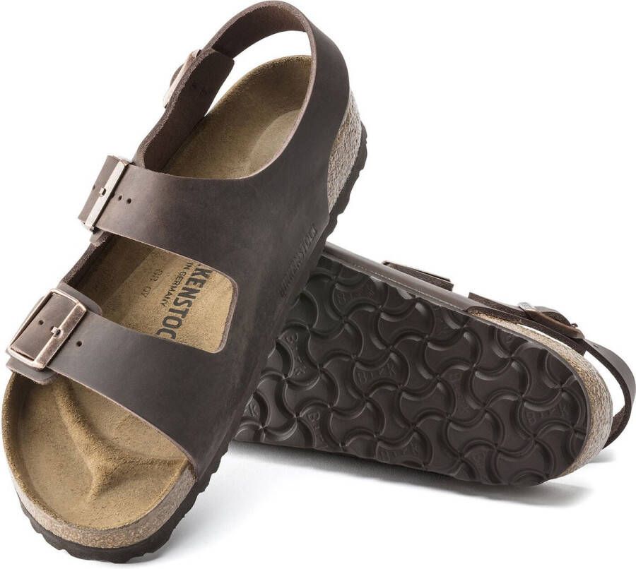 Birkenstock Milaan Geolied Leder Streetwear Volwassen