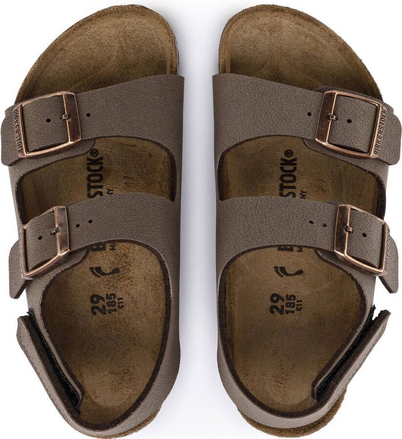 Birkenstock Milano Hl Kids Sandalen Jongens Bruin