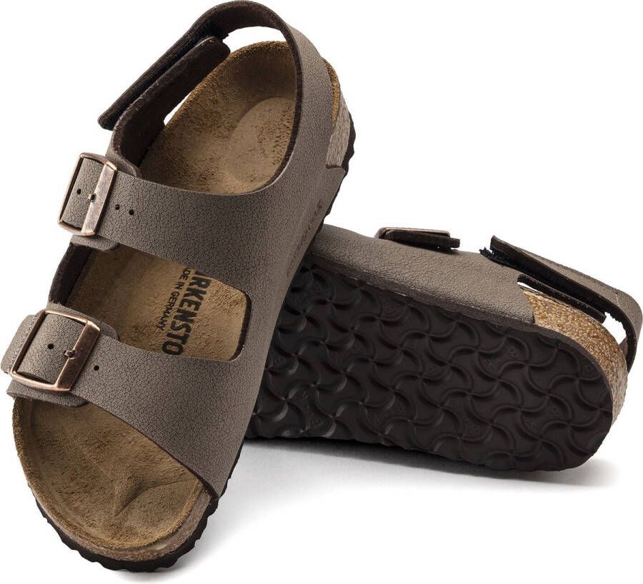 Birkenstock Milano Hl Kids Sandalen Jongens Bruin