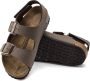 Birkenstock Milano Kids Sandalen Mocha Narrow fit | Bruin | Imitatieleer - Thumbnail 11