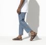 Birkenstock Bruine Sandalen met Leren en Synthetische Voering Brown Unisex - Thumbnail 8