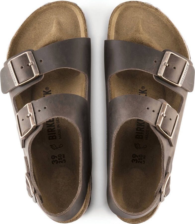 Birkenstock MILANO Volwassenen Heren sandalen Bruin