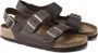 Birkenstock Milano Platte Sandalen Comfort en Stijl Bruin - Thumbnail 9