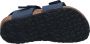 Birkenstock New York Junior Birko Flor BC Narrow Junior Sandaal Marineblauw - Thumbnail 11