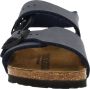 Birkenstock New York Junior Birko Flor BC Narrow Junior Sandaal Marineblauw - Thumbnail 13