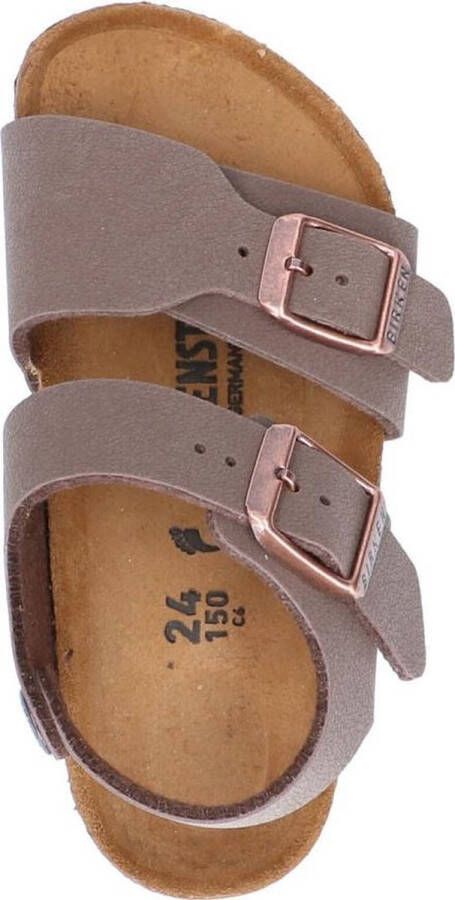 Birkenstock New York Junior Birko Flor BC Narrow Junior Sandaal Donkerbruin - Foto 13